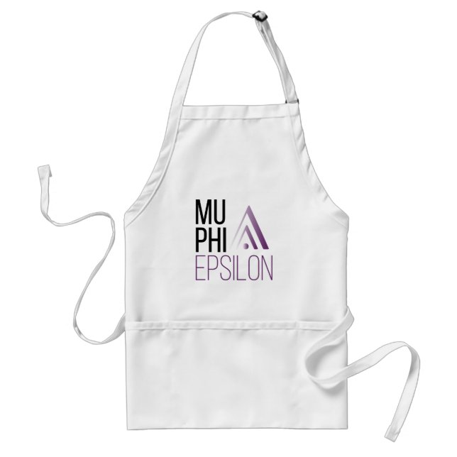Avental Logotipo da Mu Phi Epsilon (Frente)
