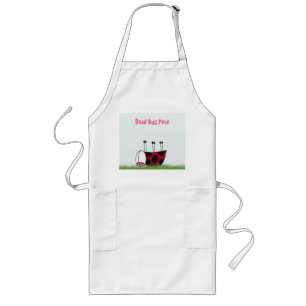 Avental Longo A Ilustração de Perda do Inseto Morto Yoga