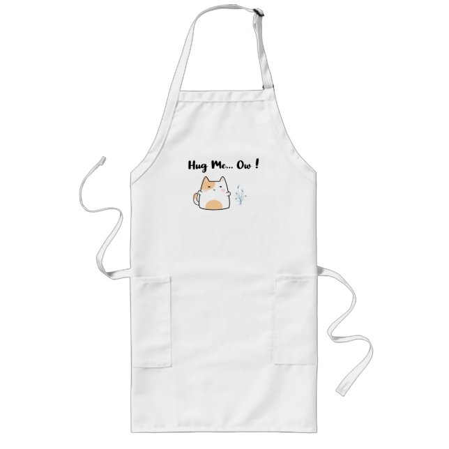 Avental Longo Abraçar-Me... (Frente)