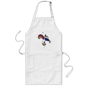 Avental Longo Abstrato Venedig Apron