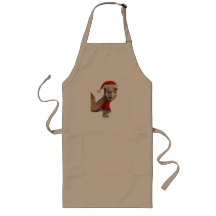Adorável Camelo Fofo Usando Chapéu de Papai Noel N