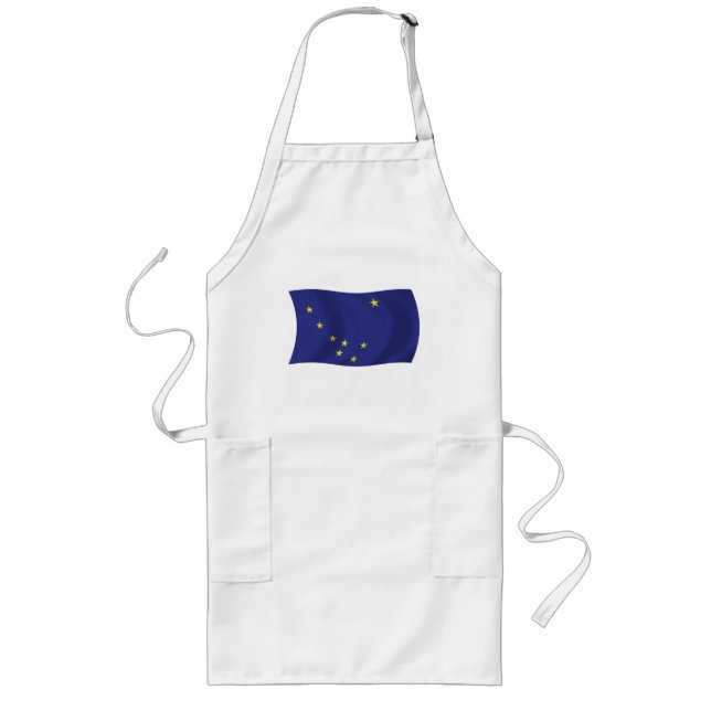 Avental Longo Alaska Flag Apron (Frente)