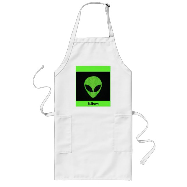 Avental Longo alienígena, Acredite-Apron (Frente)