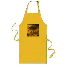 Avental Longo Alienígena SciFi World View Planet Ufo Torre