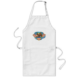 Avental Longo American Eagle Apron