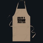 Avental Longo Aparelho de grande CHURRASCO para grill master par<br><div class="desc">Grande avental para CHURRASCOS. Presente de barbeque para homens. Fonte / letras ocidentais antigas.</div>