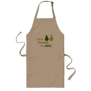 Avental Longo Apron avocado
