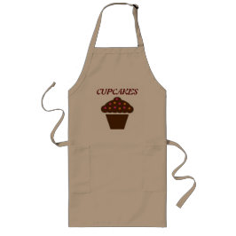 AVENTAL LONGO APRON CHEFS APRON PARA CUPCAKES KHAKI
