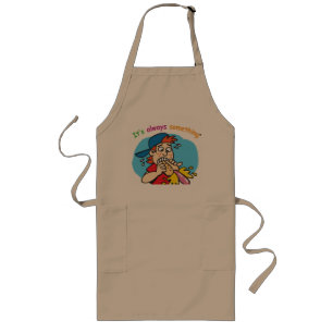 Avental Longo Apron de CHURRASCO de Chef de Cachorro Quente
