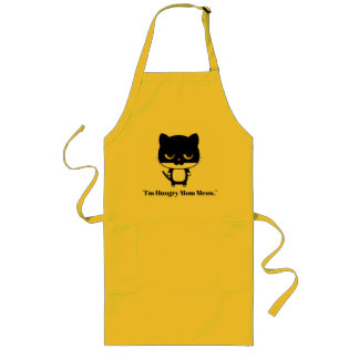 Avental Longo Apron de Foto Personalizada de Pet de Gato do Mund