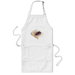Avental Longo Apron de Mouse de Queijo Suíço