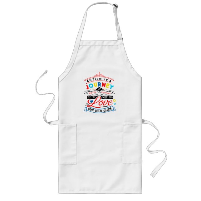 Avental Longo Apron dois bolsos laterais (Frente)