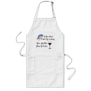 Avental Longo Apron Engraçado