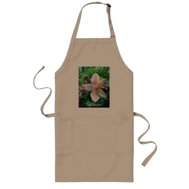 Avental Longo Apron for NATURE AMOR WITH FLOWERS (Frente)