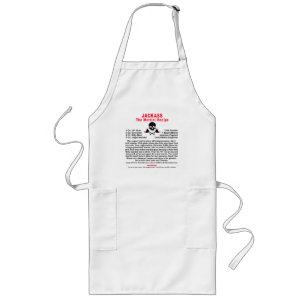 Avental Longo Apron - JACKASS, O Apron Cocktail