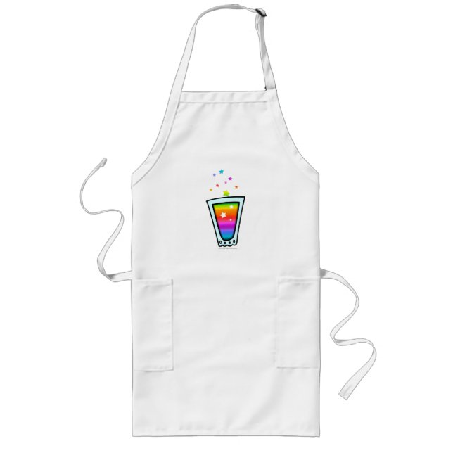 AVENTAL LONGO APRONS - VIDRO DE ATIRAMENTO DE CAIXA-CHUVA (Frente)