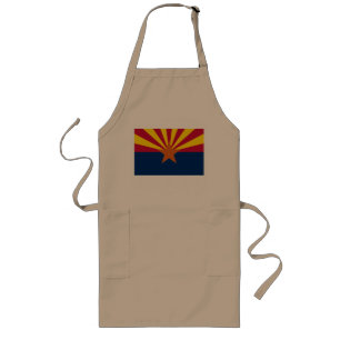 Avental Longo Arizona Flag, American The Copper State