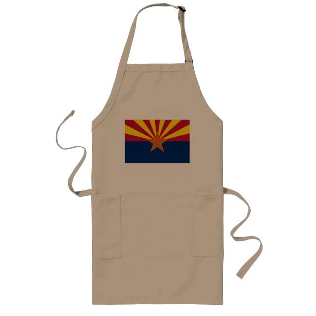 Avental Longo Arizona Flag, American The Copper State (Frente)