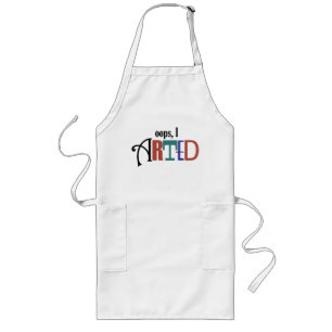 Avental Longo Artista Long Apron