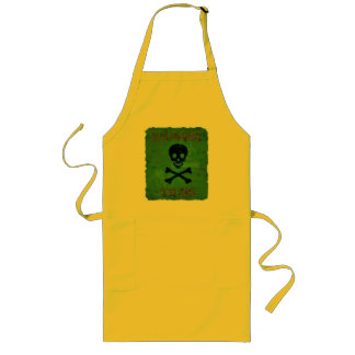 Avental Longo Aviso Tóxico Apron