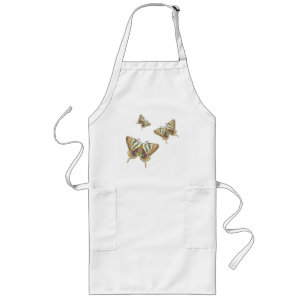 Avental Longo Aztec Swallowtail Apron