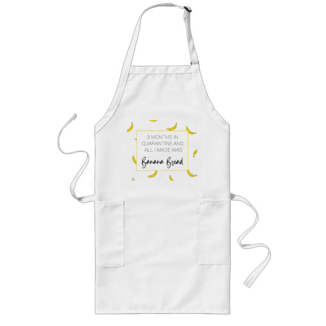 Avental Longo Banana Bread Apron (Frente)