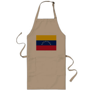 Avental Longo Bandeira da Venezuela