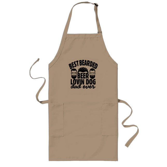 Avental Longo Bar-B-Que-Apron para cães (Frente)