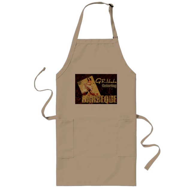 Avental Longo Barbeque - Apron (Frente)