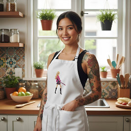 Avental Longo Barbie Long Apron