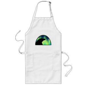 Avental Longo Bear Art BB-Q Apron Native Willife Art Apron