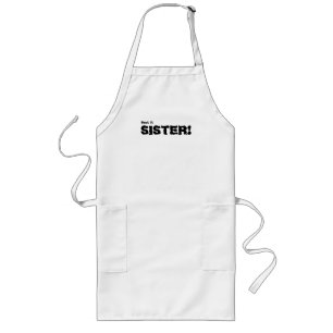 Avental Longo Beat It Irmã Apron
