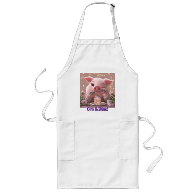 Avental Longo Beauty Salon Work Apron (Frente)
