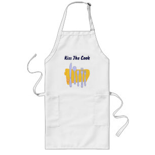 Avental Longo Beija O Cook Custom Tableware Apron