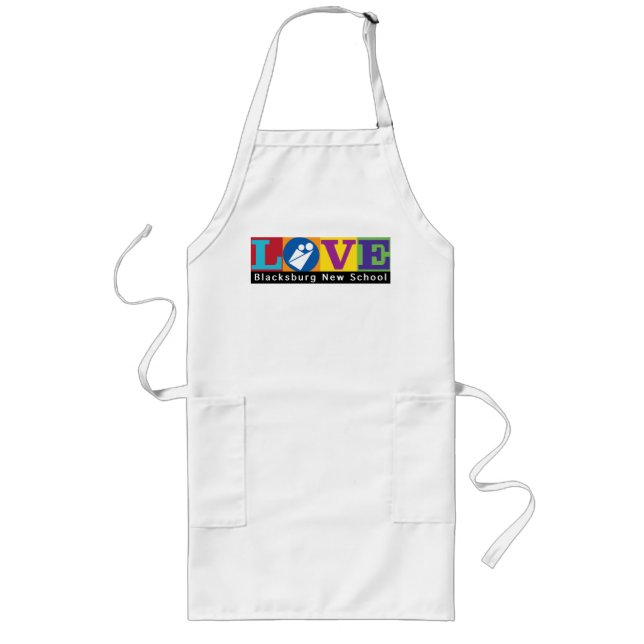 Avental Longo Blacksburg New School Long Apron (Frente)