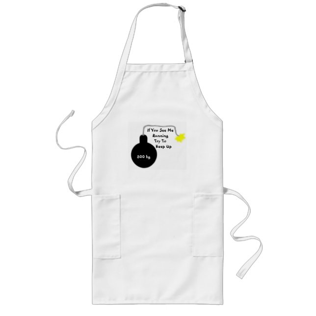 Avental Longo Bomb Apron (Frente)