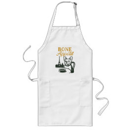 Avental Longo Bone Appétit Frenchie Apron