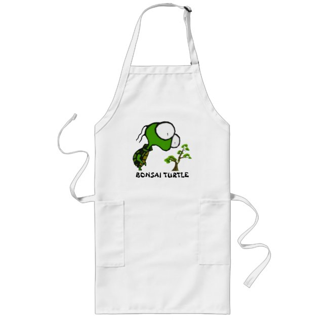 Avental Longo Bonsai Turtle Apron (Frente)