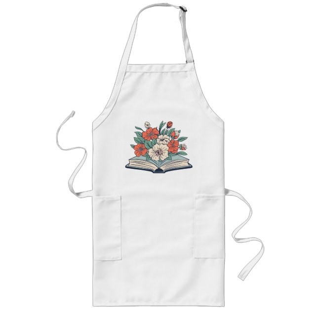 Avental Longo Book Long Apron (Frente)