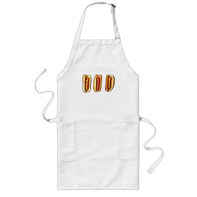 Avental Longo Cachorro-quente Long Apron (Frente)
