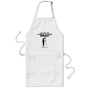 Avental Longo Caddyshack Ensino-Vos O Significado Do W