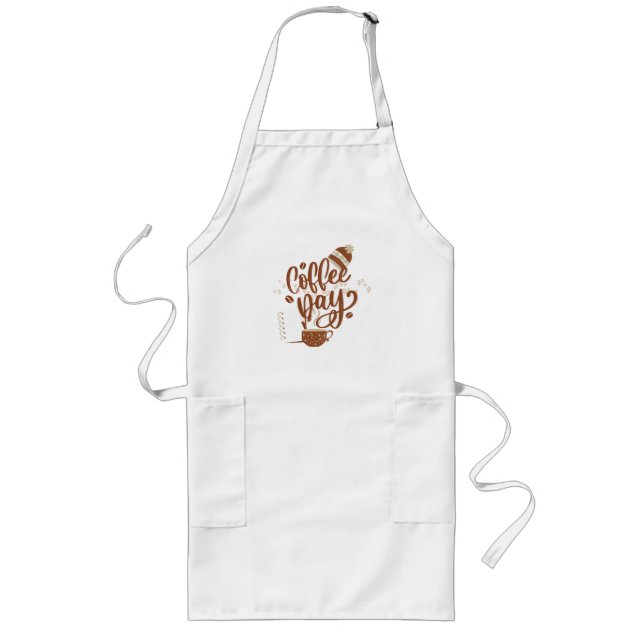 Avental Longo Café Dia Apron (Frente)