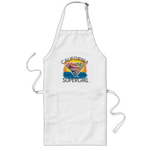 Avental Longo California Supergirl Sunset Graphic