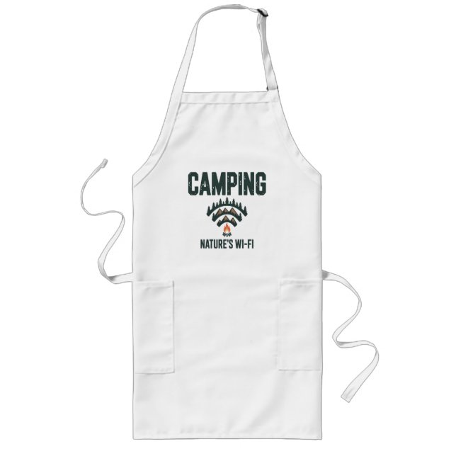 Avental Longo Camping Natures Wifi (Frente)
