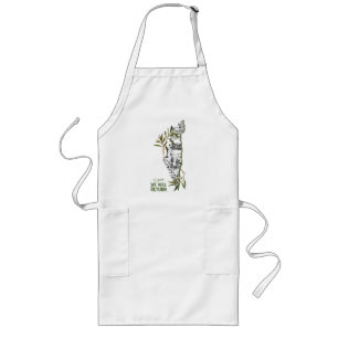 Avental Longo Casas dentro do mapa, abraçadas por ramos de olive