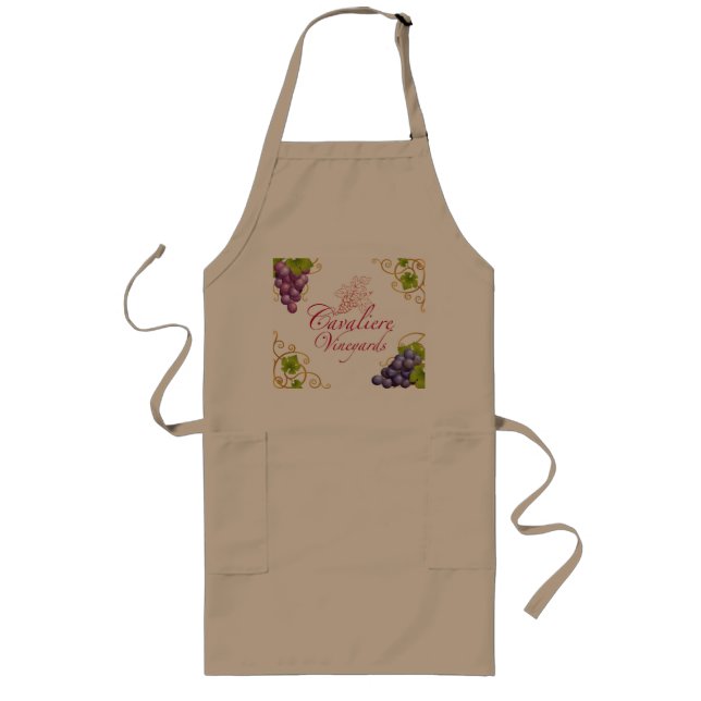 Avental Longo Cavaliere Vineyards Apron (Frente)
