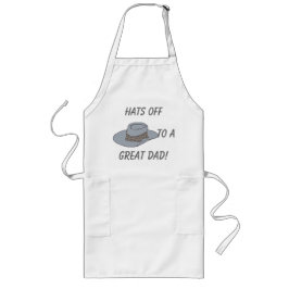 Avental Longo Chapéu Desligado da Cinza