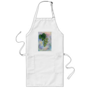 Avental Longo Chardonnay Wine Graphics Apron