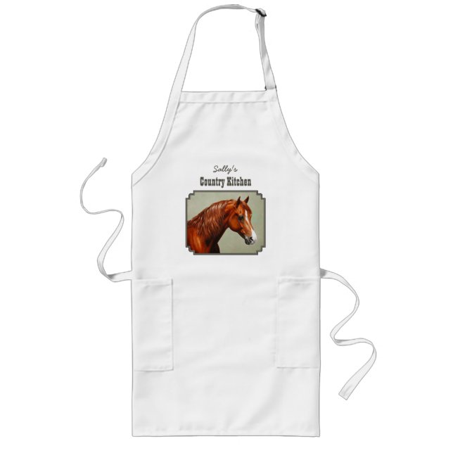 Avental Longo Chestnut Morgan Horse (Frente)