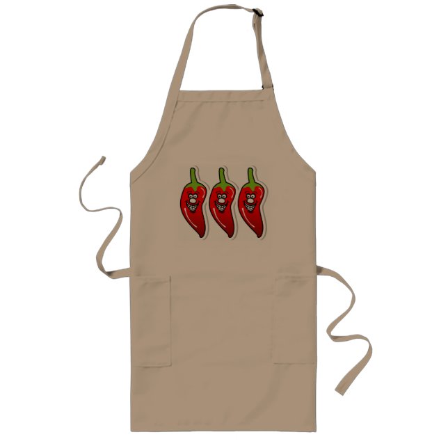 Avental Longo Chili Smile *Long Apron (Frente)